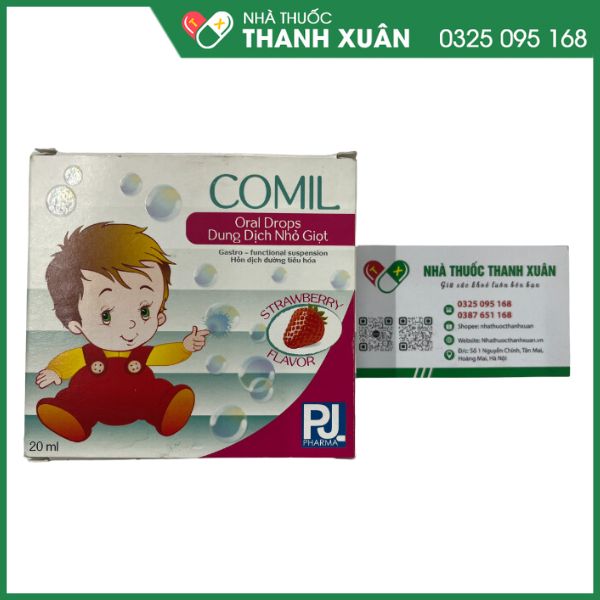 Thuốc Comil 20ml - ổn định hệ vi sinh vật tại đường ruột cho trẻ